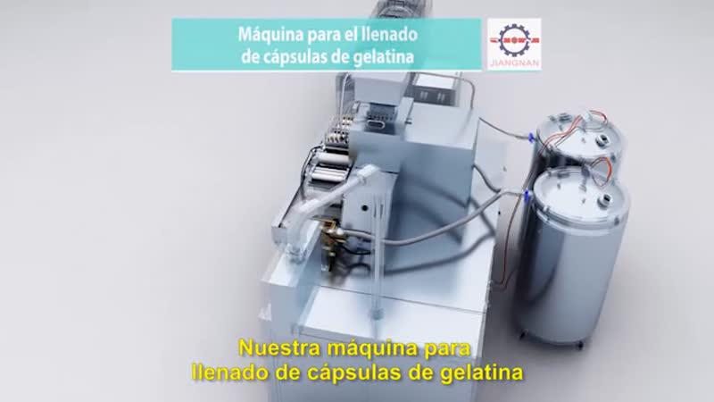 Máquina para el Llenado de Cápsulas de Gelatina