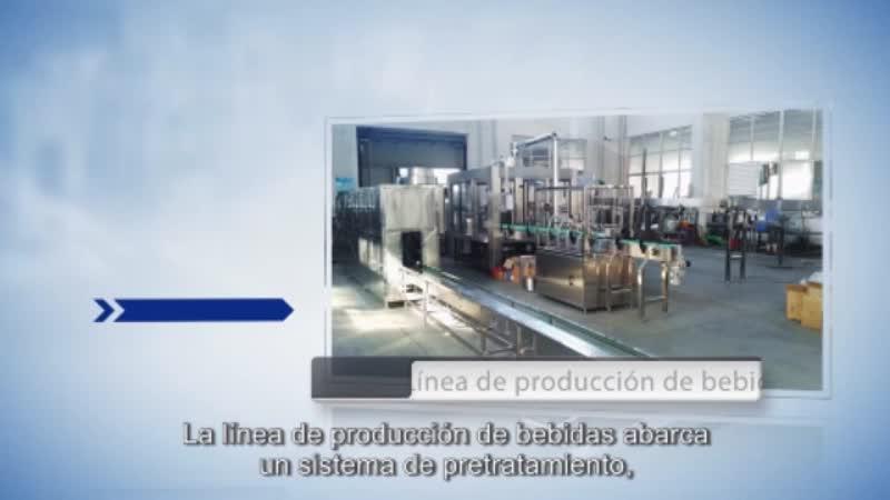 Línea de producción de bebidas