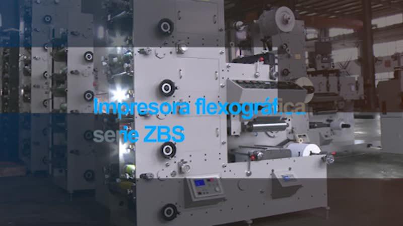 Maquina impresora flexografica