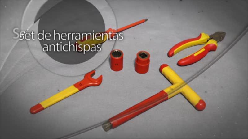 Set de herramientas antichispas