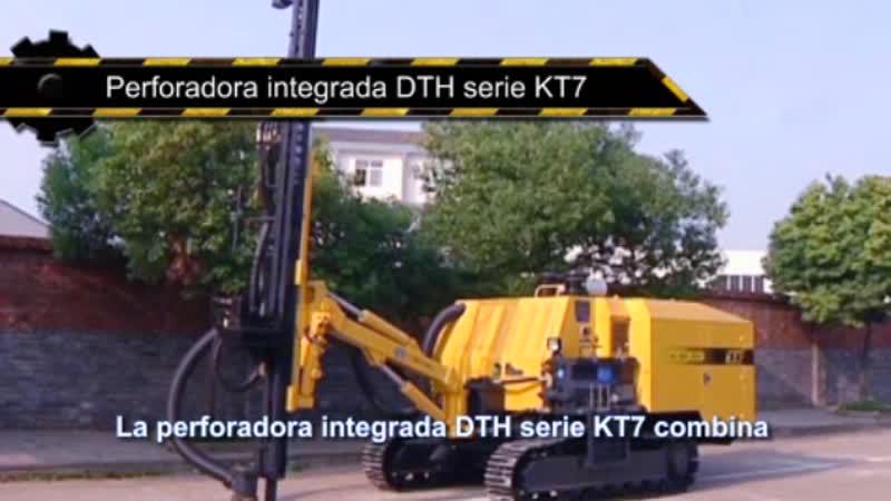 Perforadora integrada DTH KT7