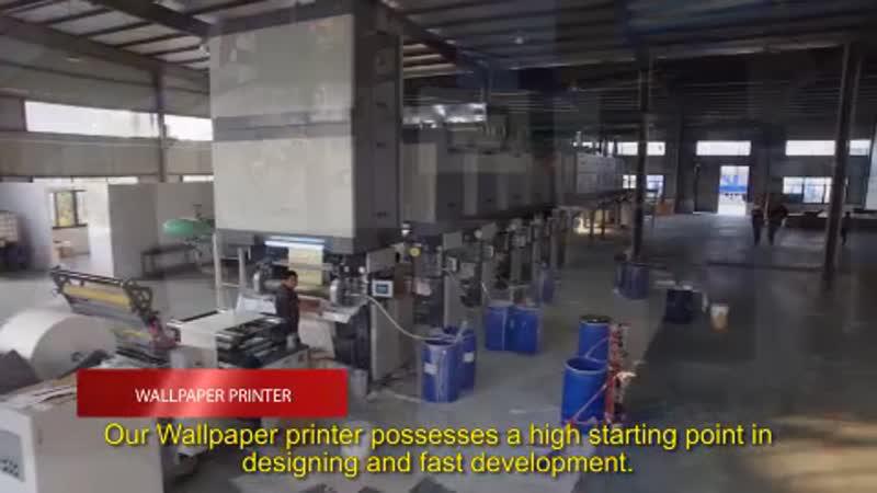 Impresora de papel tapiz
