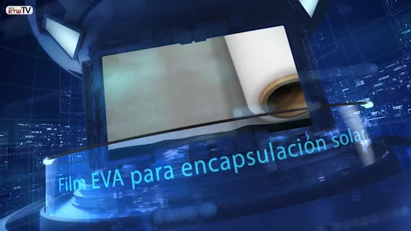 Film EVA para encapsulación solar